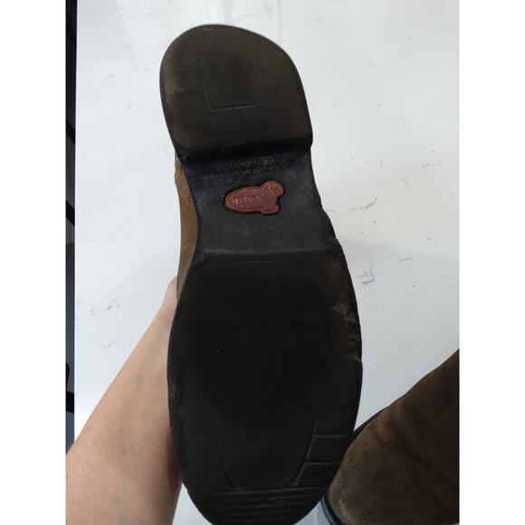 Justin's men's size 8 conductor boots. 10-in Steel toe made in USA. Used - Picture 9 of 9